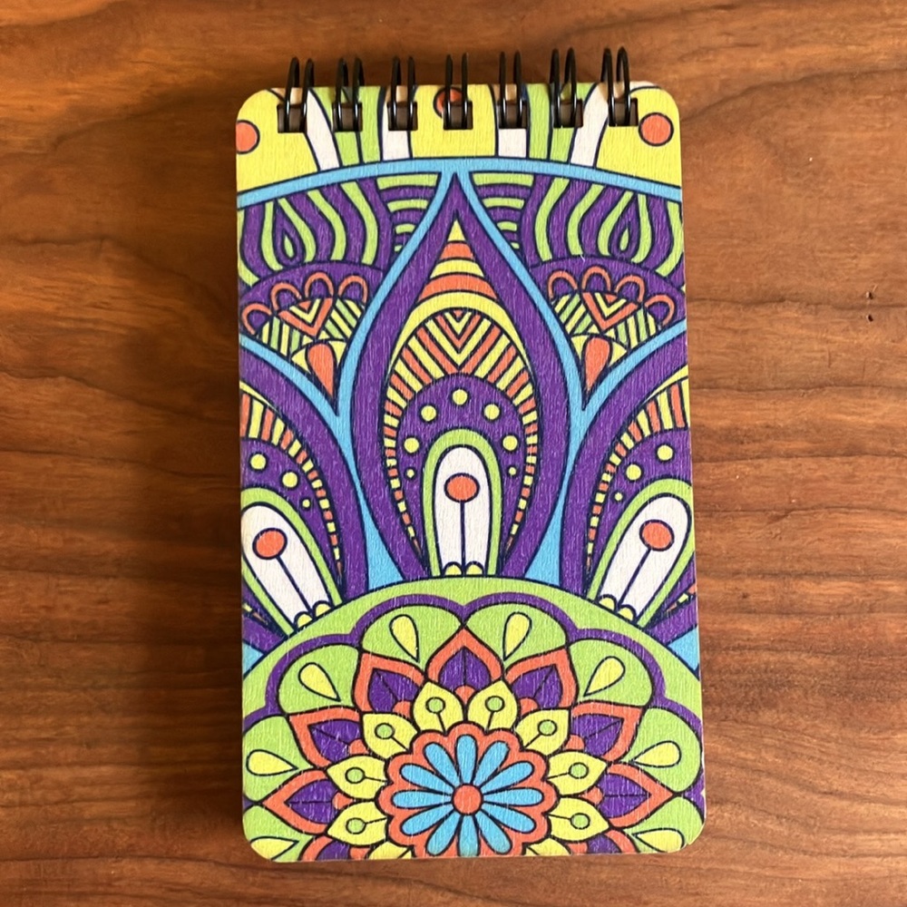Handmade Diamond Painted Notebook - Picture 4 of 4